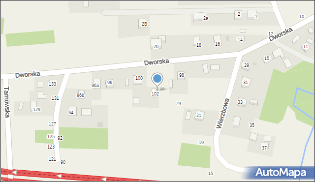 Sterkowiec, Wierzbowa, 25, mapa Sterkowiec