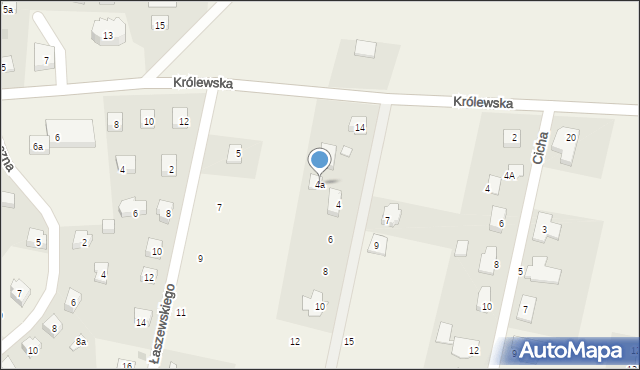 Stężyca, Widokowa, 4a, mapa Stężyca