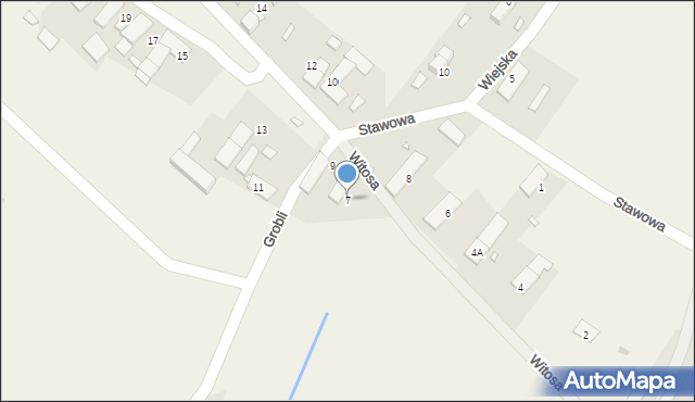 Stobrawa, Witosa Wincentego, 7, mapa Stobrawa