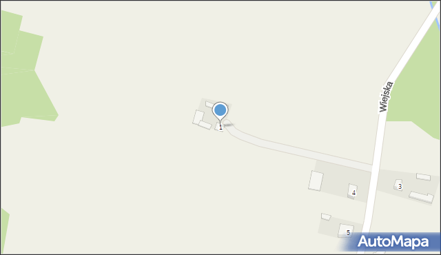 Stoczek, Wiejska, 1, mapa Stoczek