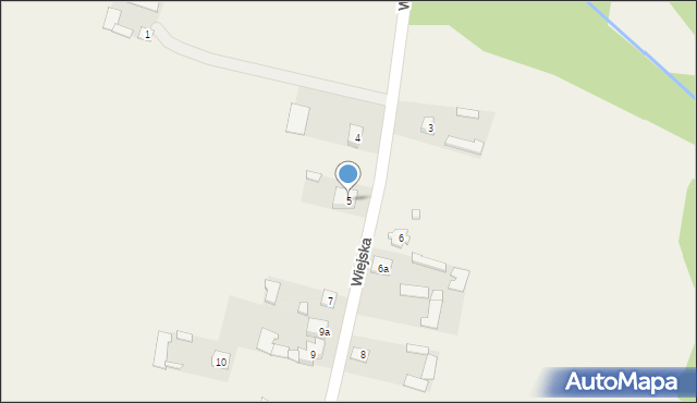 Stoczek, Wiejska, 5, mapa Stoczek