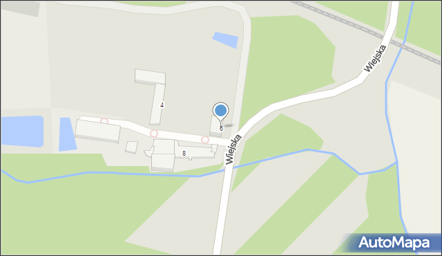 Stoczek Łukowski, Wiejska, 6, mapa Stoczek Łukowski