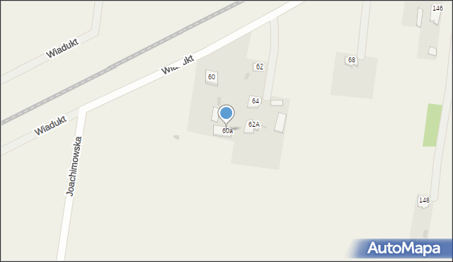 Stok Lacki, Wiadukt, 60a, mapa Stok Lacki