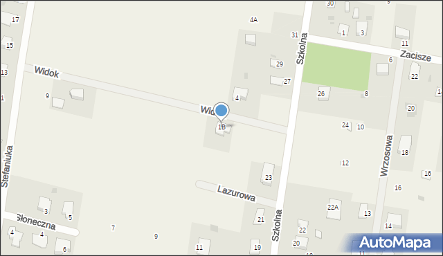 Stok Lacki-Folwark, Widok, 1B, mapa Stok Lacki-Folwark