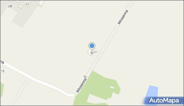 Stok Lacki-Folwark, Wiosenna, 52, mapa Stok Lacki-Folwark