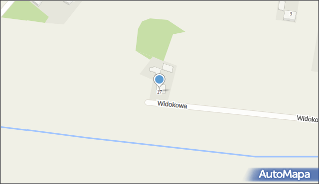 Strawczynek, Widokowa, 17, mapa Strawczynek