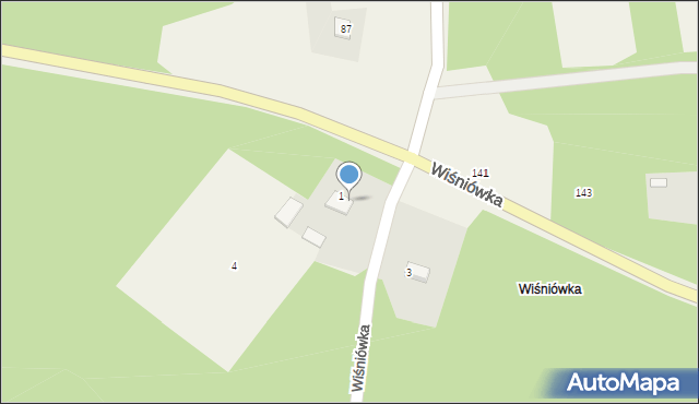Strzegom, Wiśniówka, 2, mapa Strzegom
