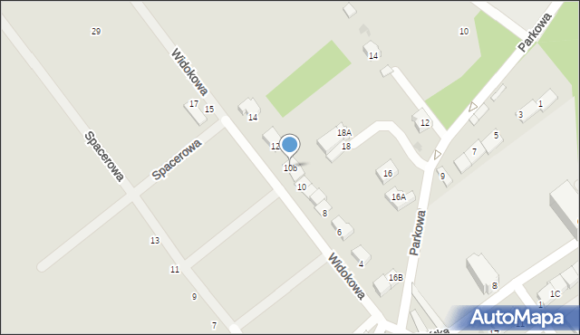 Strzegom, Widokowa, 10b, mapa Strzegom