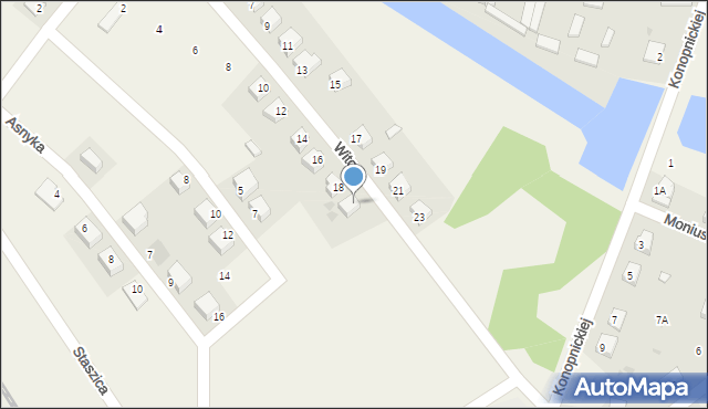 Stupsk, Witosa Wincentego, 20, mapa Stupsk