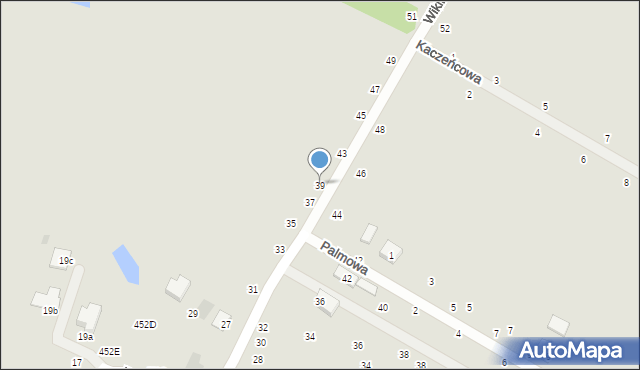 Styków, Wiklinowa, 39, mapa Styków