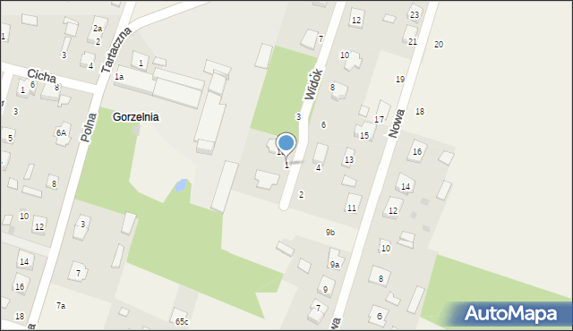 Sucha, Widok, 1, mapa Sucha