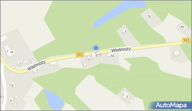 Suchacz, Wielmoży, 6, mapa Suchacz