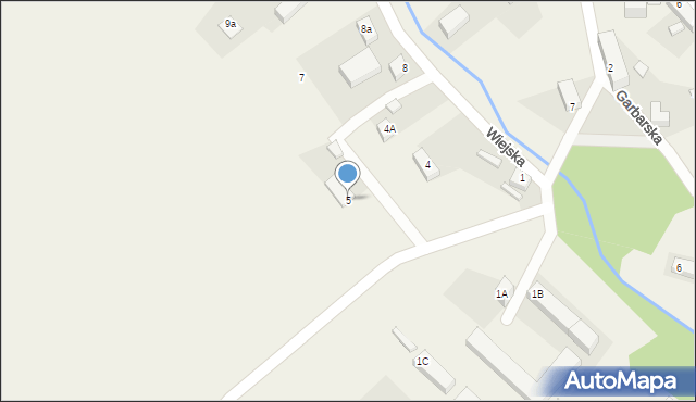 Sulików, Wiejska, 5, mapa Sulików