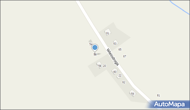 Suszec, Wielodroga, 56, mapa Suszec