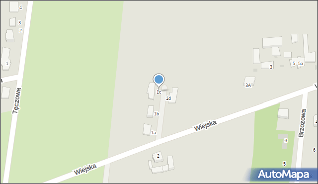 Świdwin, Wiejska, 1c, mapa Świdwin