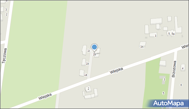 Świdwin, Wiejska, 1d, mapa Świdwin