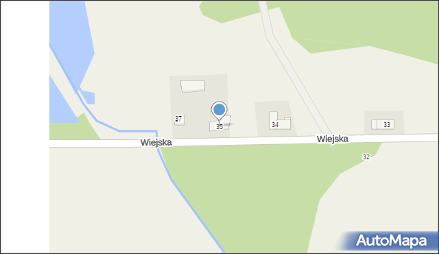 Święciny, Wiejska, 35, mapa Święciny