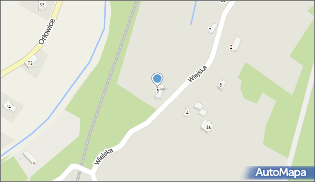 Świeradów-Zdrój, Wiejska, 5, mapa Świeradów-Zdrój