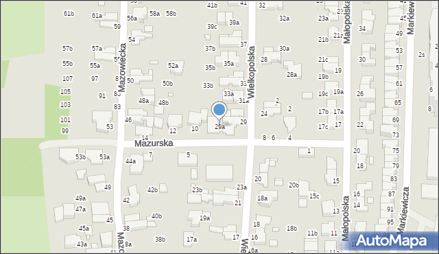 Świnoujście, Wielkopolska, 29a, mapa Świnoujście