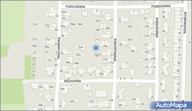 Świnoujście, Wielkopolska, 33b, mapa Świnoujście