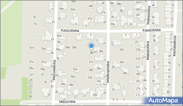 Świnoujście, Wielkopolska, 39c, mapa Świnoujście