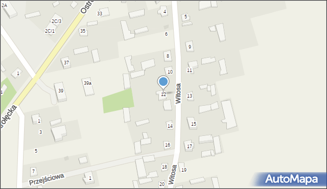 Sypniewo, Witosa Wincentego, 12, mapa Sypniewo