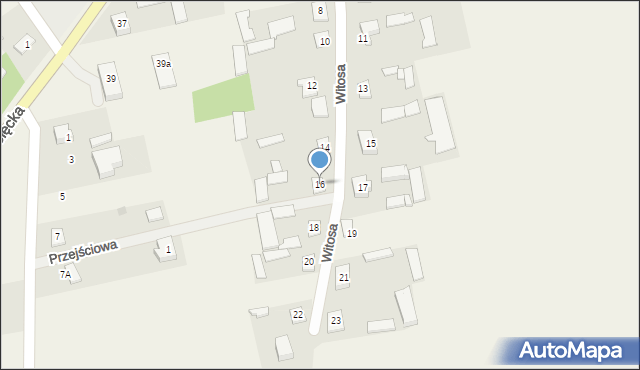 Sypniewo, Witosa Wincentego, 16, mapa Sypniewo