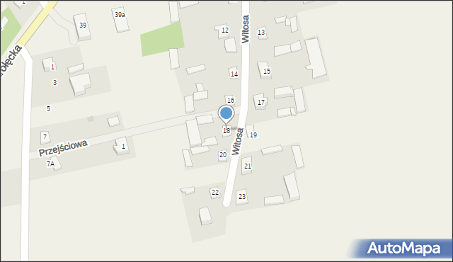 Sypniewo, Witosa Wincentego, 18, mapa Sypniewo