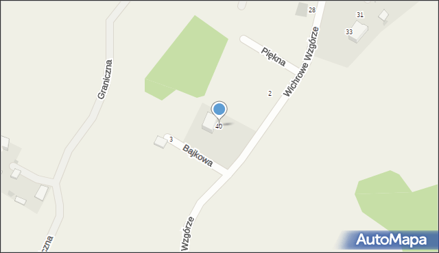 Szarłata, Wichrowe Wzgórze, 40, mapa Szarłata