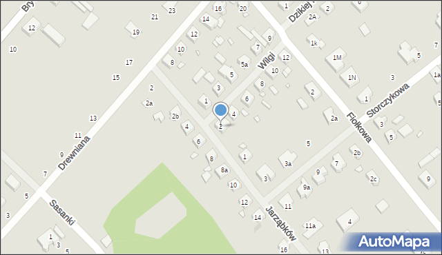 Szczecin, Wilgi, 2, mapa Szczecina