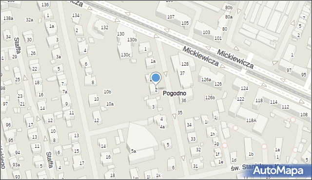 Szczecin, Wieniawskiego Henryka, 2, mapa Szczecina