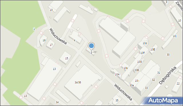 Szczecin, Widuchowska, 2, mapa Szczecina