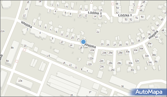 Szczecinek, Wiejska, 20, mapa Szczecinek