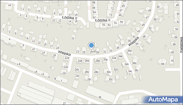 Szczecinek, Wiejska, 27, mapa Szczecinek