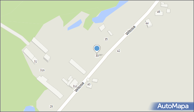 Szczucin, Witosa Wincentego, 33, mapa Szczucin