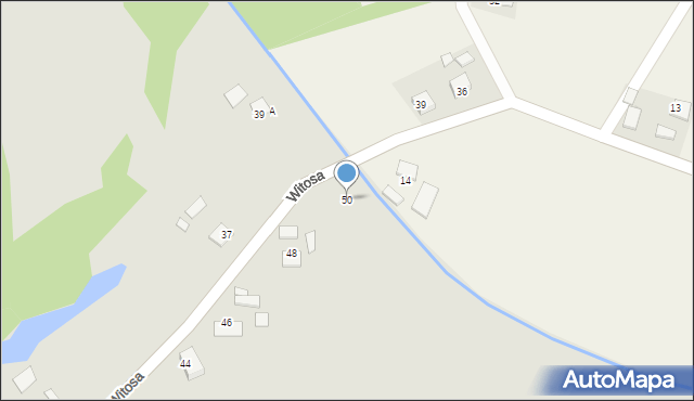 Szczucin, Witosa Wincentego, 50, mapa Szczucin