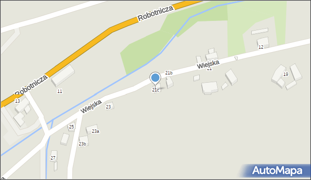 Szczytna, Wiejska, 21c, mapa Szczytna