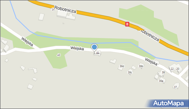 Szczytna, Wiejska, 41a, mapa Szczytna