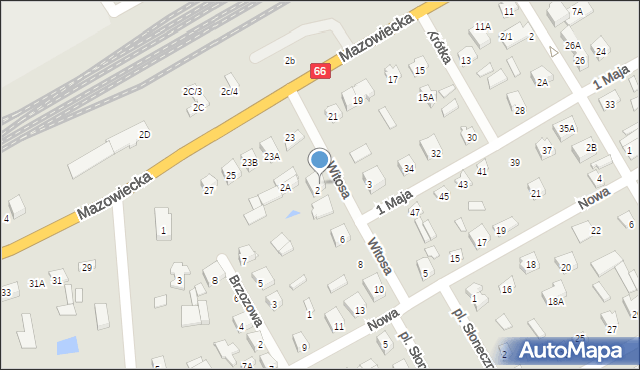 Szepietowo, Witosa Wincentego, 2/1, mapa Szepietowo