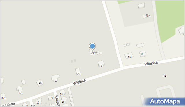 Szubin, Wiejska, 2A, mapa Szubin