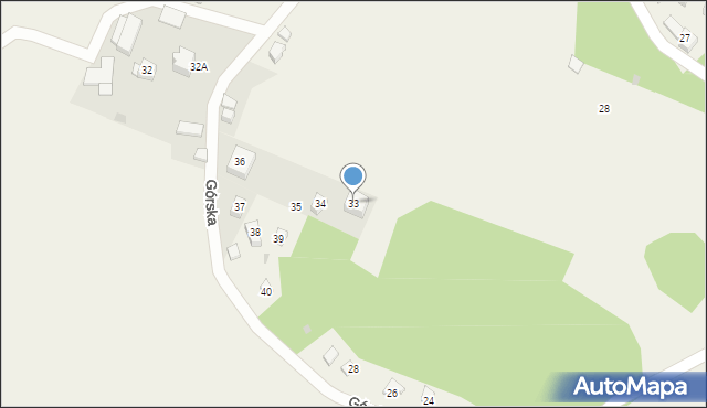 Szymbark, Wieżyca, 33, mapa Szymbark