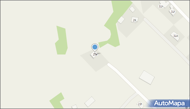 Tanowo, Wiatraczna, 25e, mapa Tanowo