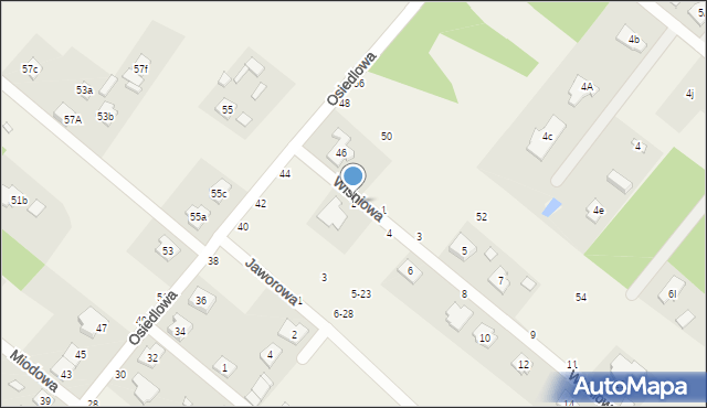 Targówka, Wiśniowa, 2, mapa Targówka