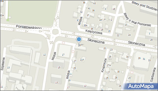 Tarnów, Widok, 29, mapa Tarnów