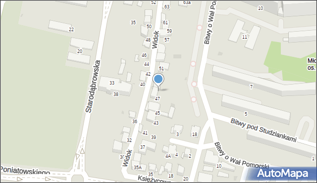 Tarnów, Widok, 49, mapa Tarnów