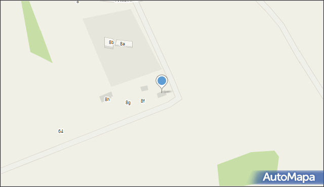 Tatynia, Witorza, 8e, mapa Tatynia