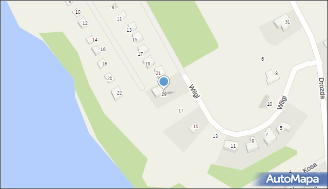 Tomaszkowo, Wilgi, 19, mapa Tomaszkowo