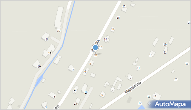 Tomaszów Lubelski, Wiejska, 10, mapa Tomaszów Lubelski