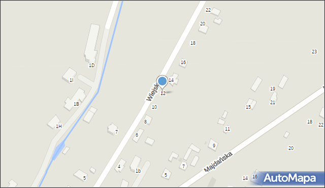 Tomaszów Lubelski, Wiejska, 12, mapa Tomaszów Lubelski