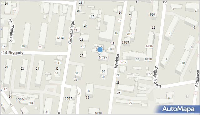 Tomaszów Mazowiecki, Wiejska, 24, mapa Tomaszów Mazowiecki